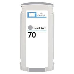 Generique HP 70 Gris Clair Cartouche d'encre Pigmentée COMPATIBLE - Remplace C9451A - 8435490650237_0