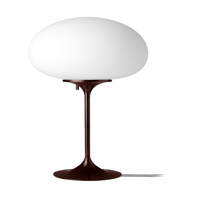GUBI STEMLITE LAMPE À POSER, NOIRE-ROUGE, 42 CM