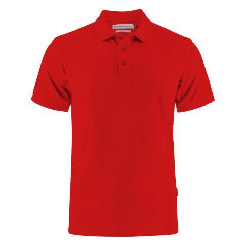 JAMES HARVEST NEPTUNE MODERN POLO PIQUE SLIM FIT HOMMES ROUGE - TAILLE XXL