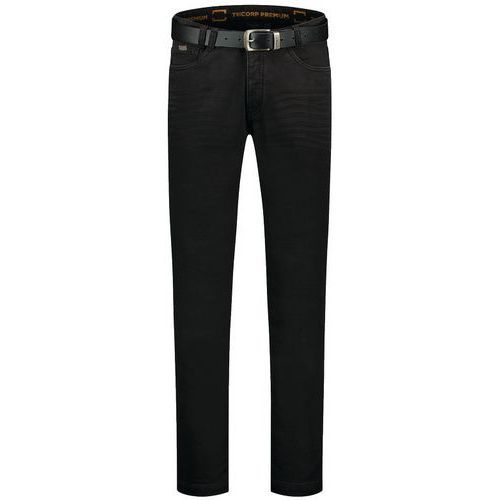 JEANS PREMIUM STRETCH 504001 DENIMBLACK 30-34 - TRICORP PREMIUM