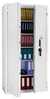 ARMOIRE FORTE BLINDÉE 1 PORTE SERRURE À CLÉS 477 LITRES - MANUTAN COLLECTIVITÉS