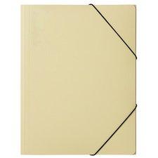 LOT DE 6 - CHEMISE À ÉLASTIQUES 'PASTELL ECO', A4, PP, JAUNE