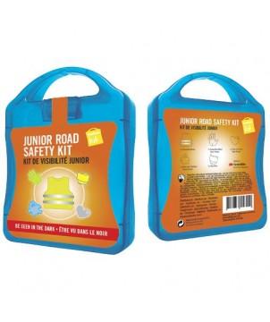 MYKIT MEDIUM SÉCURITÉ JUNIOR - BLEU - KITS DE PREMIERS SECOURS PUBLICITAIRES