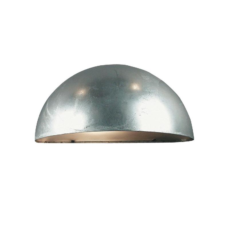 Nordlux Applique murale SCORPIUS Maxi Acier galvanisé Acier galvanisé, H.14 - IP33 - E27 / Extérieur - gris 5701581241961_0