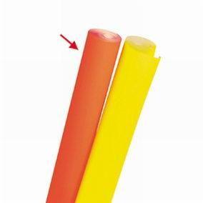 Papier fluo orange - Rouleau 0,70x10m - 90 g/m²_0