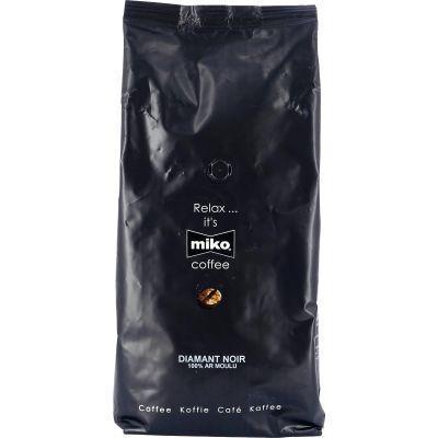Paquet café moulu Diamant Noir 1Kg MIKO - 100% Arabica au goût riche et légèrement acidulé_0