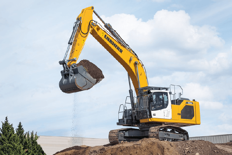 Pelle sur chenilles Liebherr R 934 - capacité godet 1,00 à 2,50 m³ - 200 kW - 34 800 à 37 200 kg_0