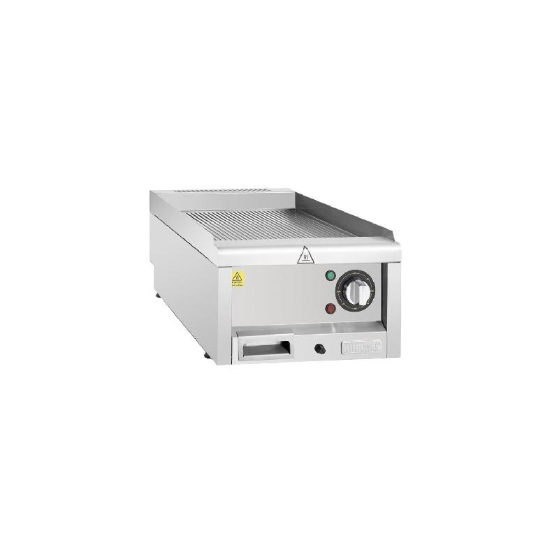 Plancha inox électrique chauffante en acier rainuré, à poser, 3000 W, 220 V - MONO_0
