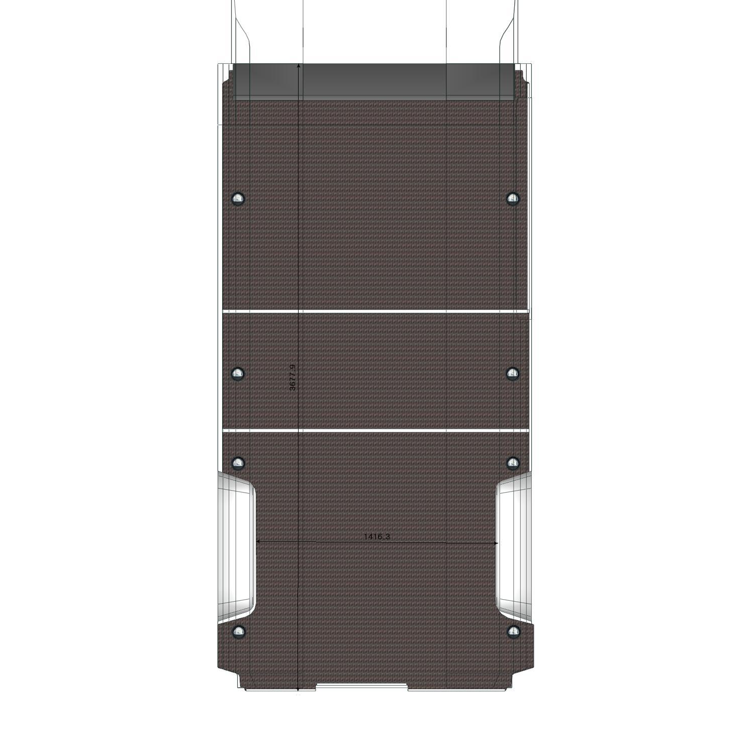 PLANCHER PROTECTION BOXER MODÈLE L3 EN BOIS