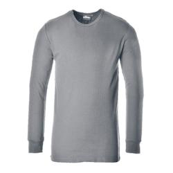 Portwest - Tee-shirt chaud manches longues Gris Taille M - M 5036108257553_0