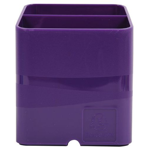 POT À CRAYONS PEN-CUBE IDERAMA VIOLET - EXACOMPTA