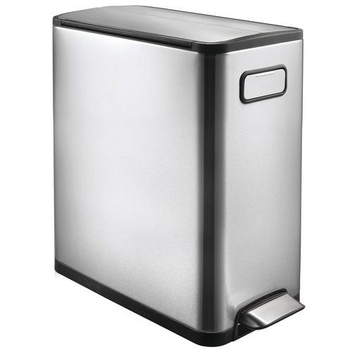 POUBELLE ECOFLY STEP BIN 20L INOX - EKO