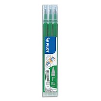 RECHARGE POUR ROLLER FRIXION BALL BLS-FR5, VERT - LOT DE 12