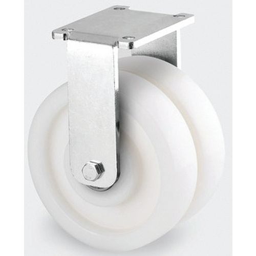 ROULETTE POLYAMIDE FIXE DIAMÈTRE ROUE 200 MM - TENTE