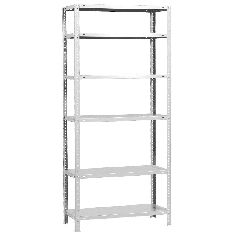 SimonRack Étagère métallique avec vis 2000x900x300 mm, 6 niveaux, point de flexion 75 kg, Blanc - Advantage - métal 8425437180064_0
