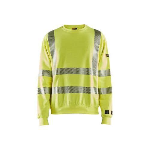 SWEAT DE SÉCURITÉ MULTINORMES EN JAUNE FLUO - BLAKLADER