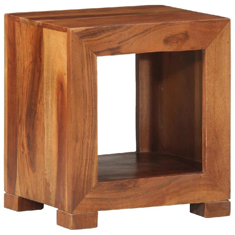 Table d'appoint 37x29x40 cm bois massif d'acacia Modèle Outdoor Omega Prime Plus - 4102377_0
