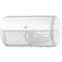 TORK DISTRIBUTEUR DE PAPIER TOILETTE, PETITS ROULEAUX,BLANC