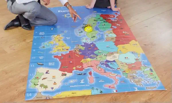 TTS Beebot / Bluebot Tapis Carte de l'Europe_0