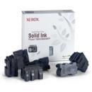 6 X STICKS ENCRE SOLIDE NOIR XEROX POUR PHASER 8860 / 8860MFP
