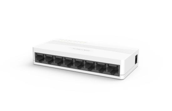PRO SERIES DS-3E0108D-E - Switch 8 ports Fast Ethernet - 1,6 Gbit/s - Hikvision_0