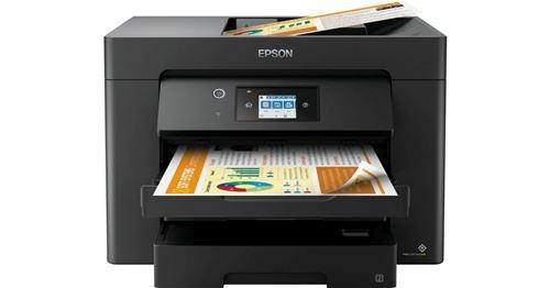 Imprimante à jet d'encre EPSON WorkForce WF-7835DTW - MFP couleur A3 - 22 ppm - Résolution 4800 x 2400 DPI - Wifi - Noir_0