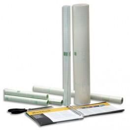 AGIPA ROULEAU COUVRE LIVRE 0,50X10M-REPOSITIONNABLE SOUS FILM RÉTRACTABLE-QUALITÉ MATE-60 MICRONS