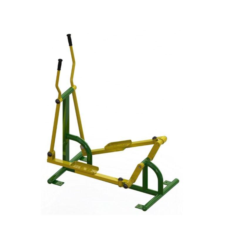 Agrès pédalo ski en acier anticorrosion – Renforcement musculaire des abdominaux, jambes et bras_0