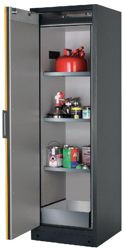 ARMOIRE SÉCURITÉ Q-CLASSIC-90 Q90.195.060 GRIS/JAUNE - MANUTAN COLLECTIVITÉS