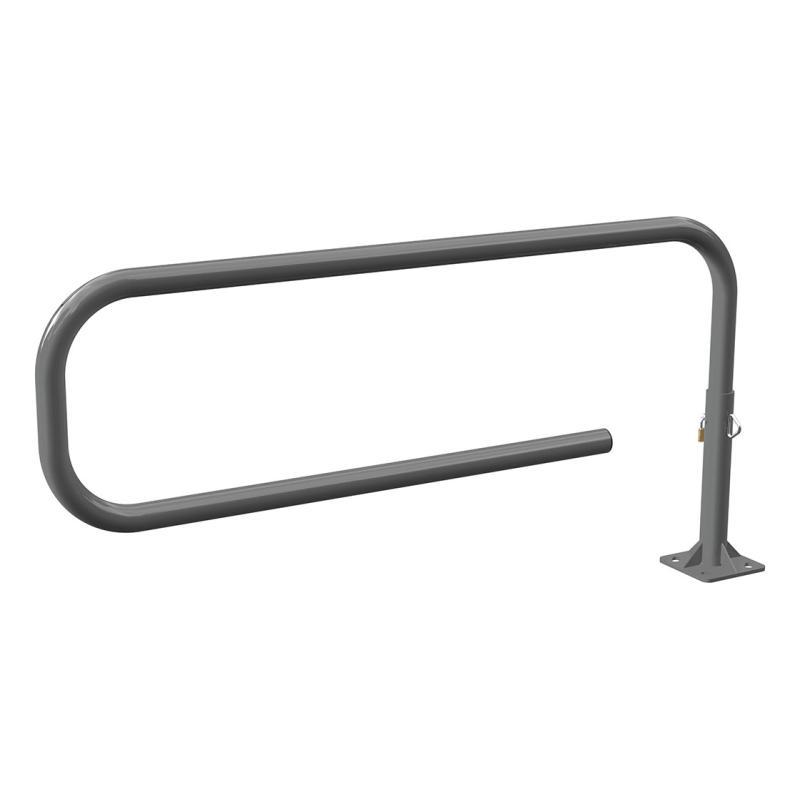 Barrière pivotante trombone 1,8 m - acier galvanisé - ref : 203128.Gpro_0