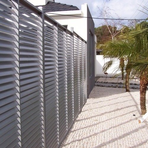 Brise-vue en aluminium sur mesure - 5 lames différentes - Garantie 5 ans_0