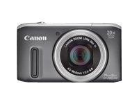 CANON POWERSHOT SX260 HS - APPAREIL PHOTO NUMÉRIQUE - COMPACT - 12.1 MPIX - 20 ZOOM OPTIQUE X - GRIS