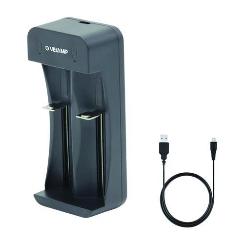 CHARGEUR RAPIDE 2 CANAUX POUR BATTERIES LI-ION