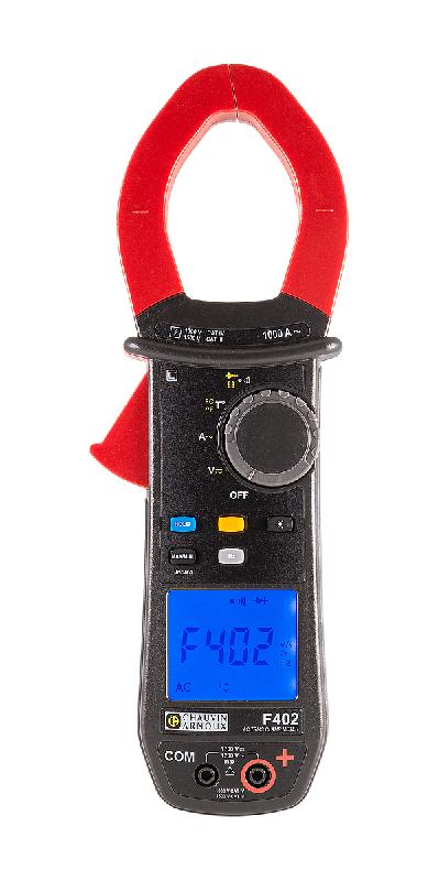 CHAUVIN ARNOUX - Pince multimètre AC TRMS 1000V CATIV/1500V CATIII - IP54, 1000A AC, 1200V AC, 1700V DC - Résistances, Continuité sonore, Test diode, Température via TC-K - Livrée avec sacoche_0