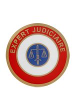 COCARDE ÉLECTROSTATIQUE EXPERT JUDICIAIRE RÉF 0704.210