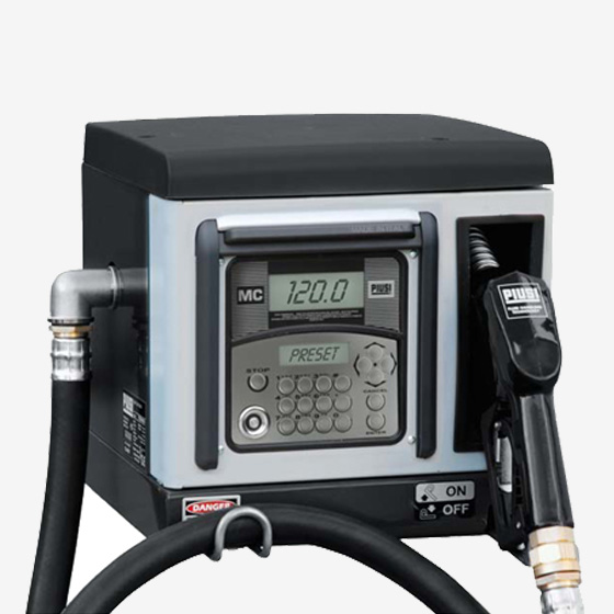 Distributeur mural éco KITCB70MC pour gasoil et GNR - gestion des consommations de petites flottes - débit 70 L/min_0