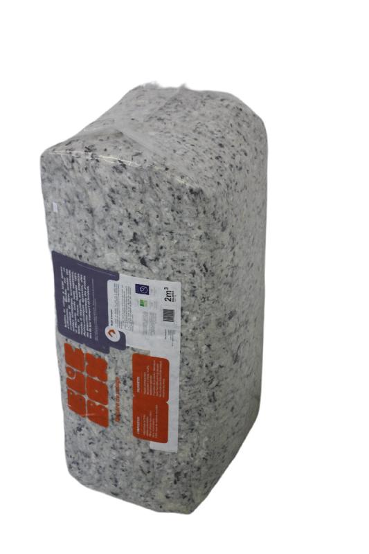 ECOLOGIQUE : 2m3 ouate expansive en fibres textiles recyclée pour calage BlocBox - OTEXPCLG-NF01/S2_0