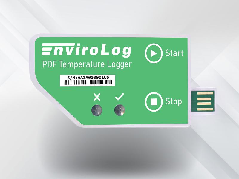 Enregistreur de données à usage unique - LogTag EnviroLog - économique et fiable avec connecteur USB intégré_0