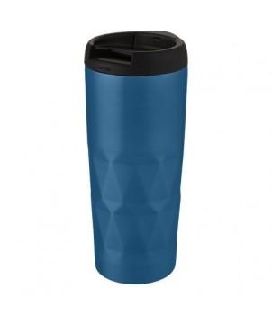 GOBELET PRISM DE 450 ML AVEC ISOLATION PAR LE VIDE ET COUCHE DE CUIVRE - BLEU - MUGS ISOTHERMES PUBLICITAIRES PERSONNALISÉS