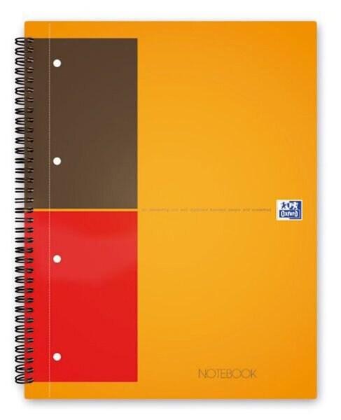 HAMELIN Cahier Notebook rel. Intégrale A5+ 160p./80 feuilles 80g/m², ligné 6mm - 100102680_0
