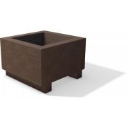 Iberis - Bacs à fleurs rectangulaires Hahn - Dimensions 110x70 et 140x110 cm - Hauteur variable_0