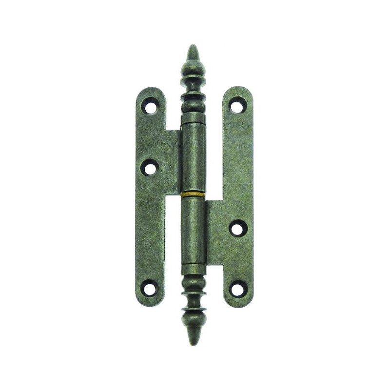 PAUMELLE À VASE RUSTIQUE 110X55MM DROITE ACIER POLI - BROS - 3ARD1151