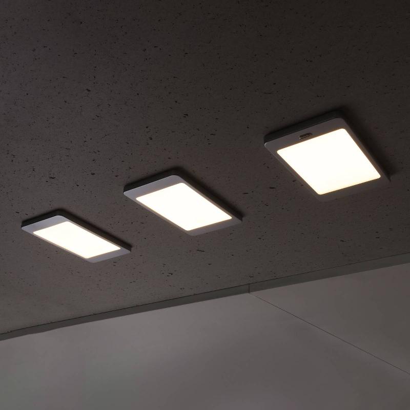 HEITRONIC LAMPE SOUS MEUBLE LED SASKIA LOT DE 3 AVEC INTERR.