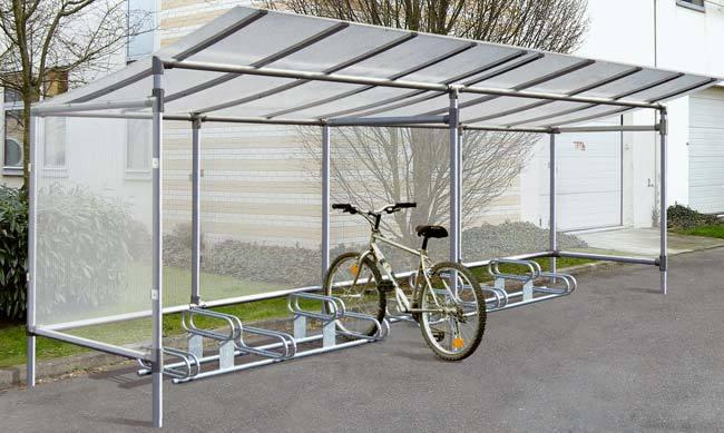 LOT DE 2 BARDAGES LATÉRAUX POUR ABRIS VÉLOS - MANUTAN COLLECTIVITÉS