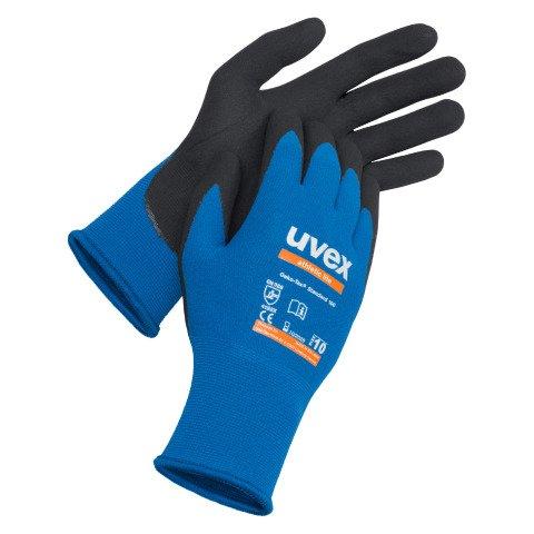 LOT DE 10 - GANTS DE MANUTENTION UVEX ATHLETIC LITE, TAILLE 9 - LA PAIRE