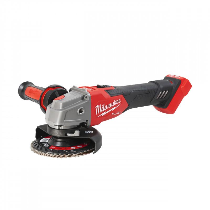 Meuleuse à angle 125mm FUEL - Interrupteur coulissant, variateur, frein de disque solo, M18 volt FSAGV125XB-0X Milwaukee | 4933478436_0