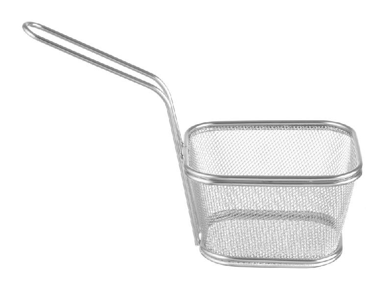 Panier à friture empilables en inox - Dimensions 130x110x80 mm - Réf. 425688_0