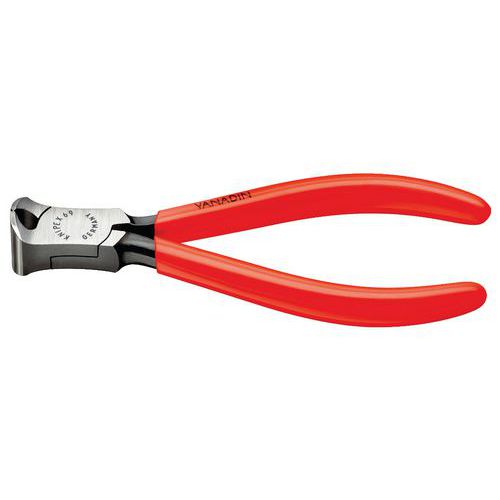 PINCE COUPANTE DE DEVANT POUR MÉCANICIEN 130MM - PVC - TÊTE POLIE - KNIPEX