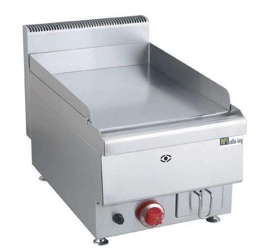 Plaque à snacker gaz - 1 ou 2 zones de chauffe - inox - régulation thermostatique 120°C à 300°C_0