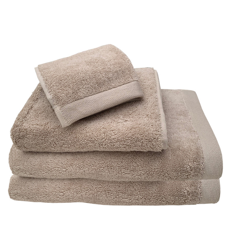 Serviette de bain/toilette - coton égyptien, peigné, bambou ou microfibre - personnalisable - dimensions variées_0